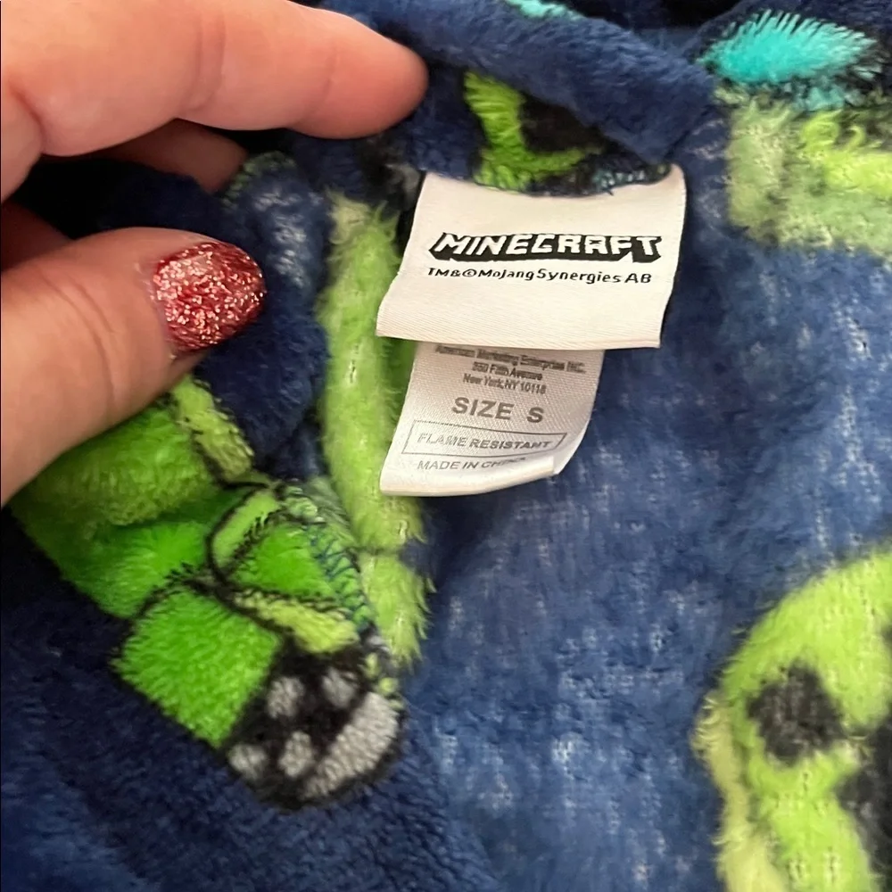 Minecraft super soft bathrobe new